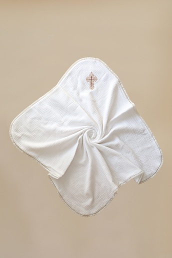 Крыжма муслиновая Jeremy, Белая